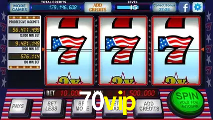 Bônus após cadastro na 70vip